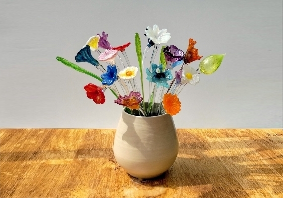 Heet gesculpteerd glas