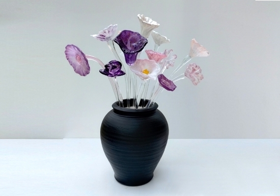 hot sculpted flowers